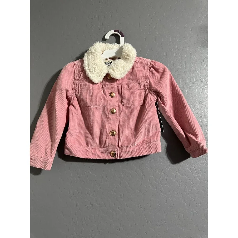 Oshkosh Toddler Girl's Tucker Jacket size 2T NWT